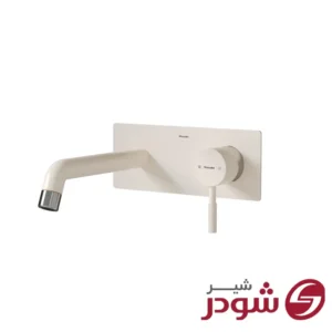 شیر روشویی یک تکه توکار مدل روگن شیری کروم شودر