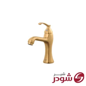 شیر روشویی مدل کلاسیک طلامات شودر