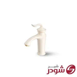 شیر روشویی مدل لوکا شیری طلا شودر