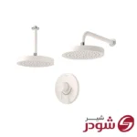 شیر حمام توکار تیپ 1 مدل مارینو شیری کروم شودر
