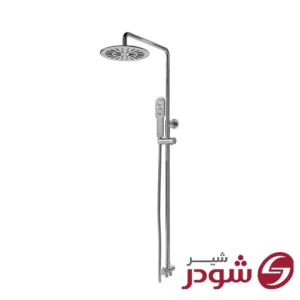 علم دوش حمام مدل بالتیک کروم شودر