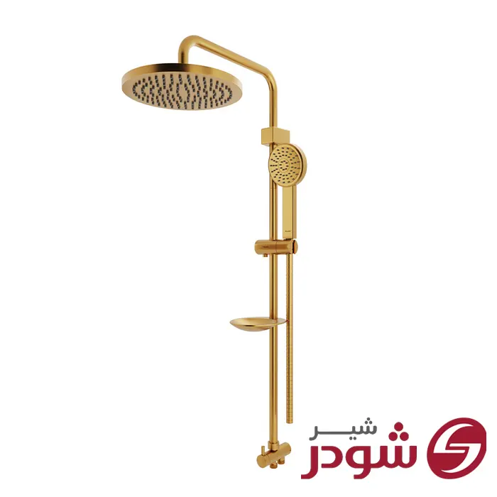 علم دوش حمام مدل دکو طلامات شودر
