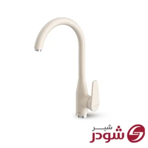 شیر آشپزخانه مدل لیون شیری کروم شودر