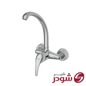 شیر آشپزخانه دیواری مدل اطلس شودر