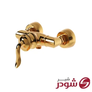 شیر توالت مدل لوکا طلایی شودر