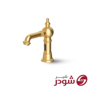 شیر روشویی چشمی مدل بیزانس طلامات شودر