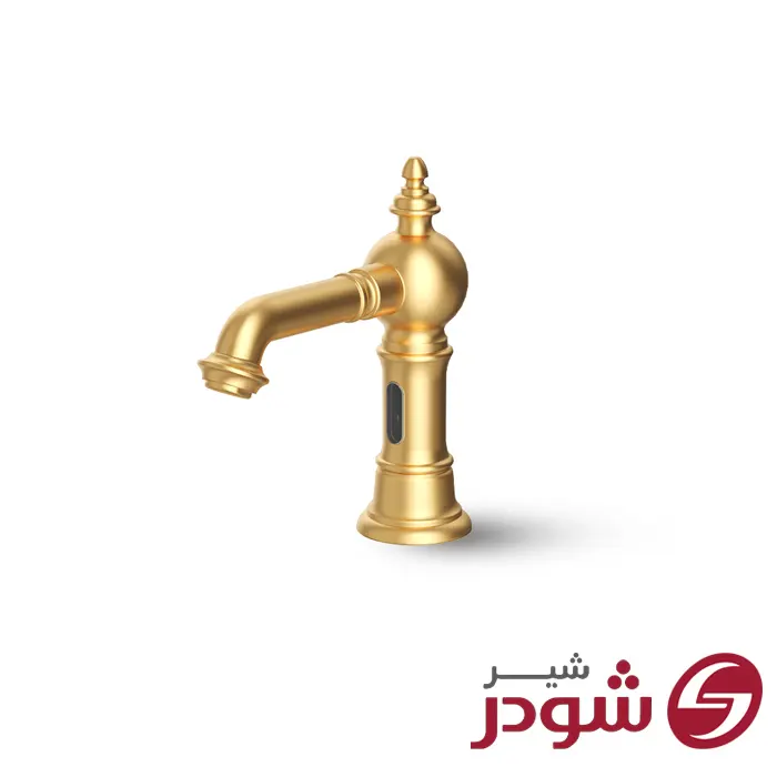 شیر روشویی چشمی مدل بیزانس طلامات شودر