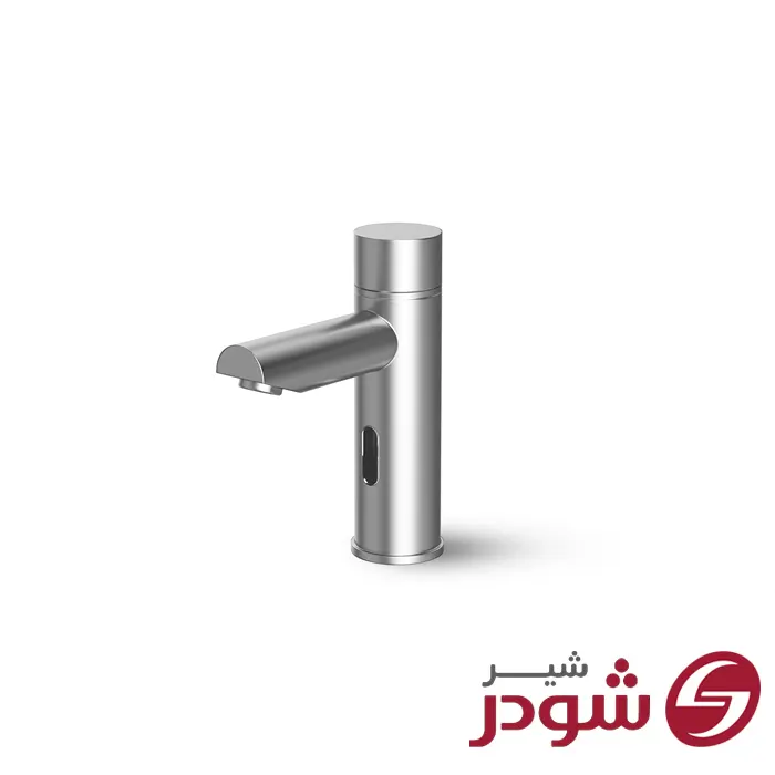 شیر روشویی چشمی مدل موناکو پلاس کروم مات شودر