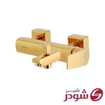 شیر حمام مدل یونیک پلاس طلایی شودر