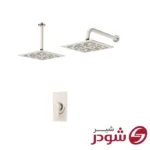شیر حمام تیپ 1 توکار مدل رومرپلاس شیری کروم شودر