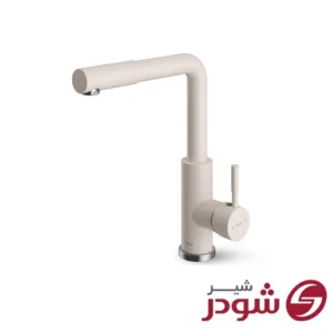 شیر آشپزخانه مدل مارینو شیری کروم شودر