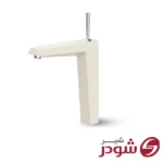شیر روشویی پایه بلند مدل تیفانی شیری کروم شودر
