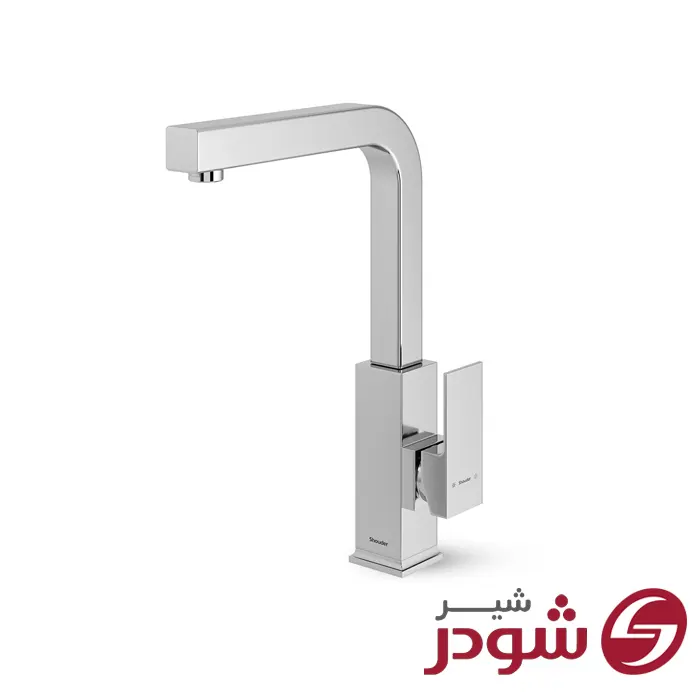 شیر آشپزخانه مدل اروپا کروم شودر