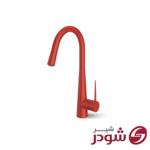 شیر آشپزخانه مدل ایتن قرمز شودر