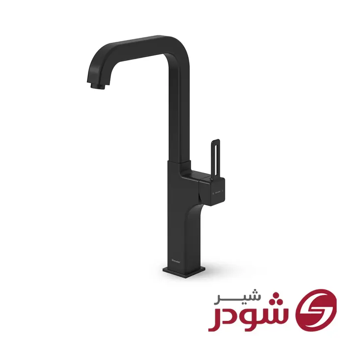 شیر آشپزخانه مدل میشل مشکی شودر