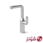 شیر آشپزخانه مدل یونیک پلاس کروم مات شودر
