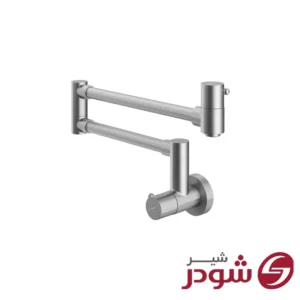 شیر آشپزخانه روگازی مدل مارینو کروم مات شودر