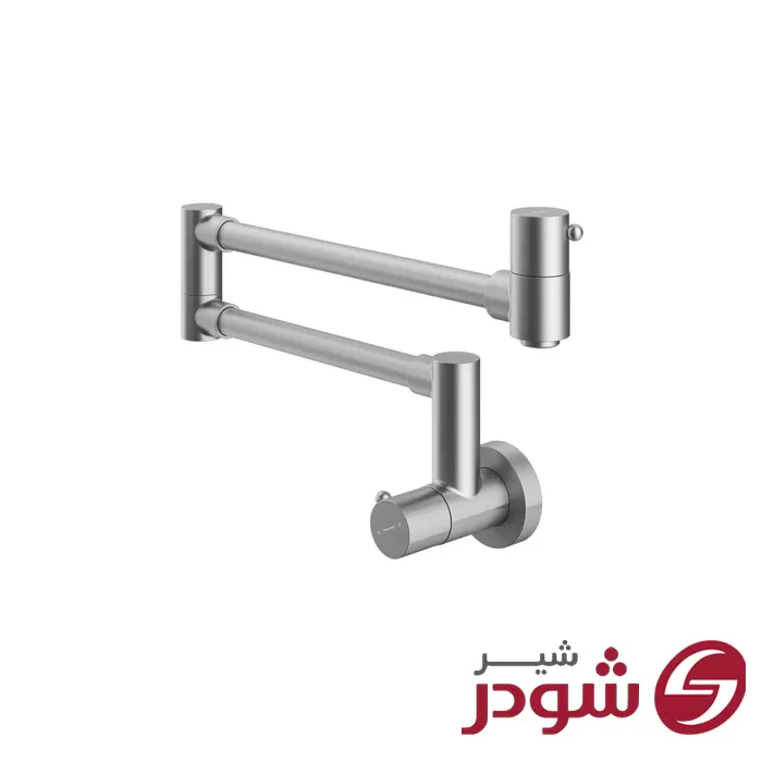 شیر آشپزخانه روگازی مدل مارینو کروم مات شودر