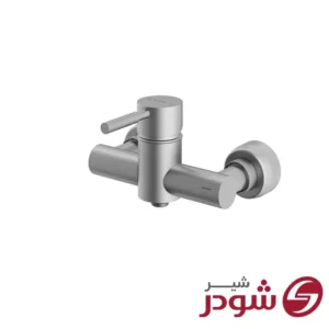 شیر توالت مدل موناکوپلاس کروم مات شودر