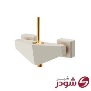 شیر توالت مدل تیفانی شیری طلا شودر