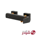 شیر توالت مدل یونیک پلاس مشکی طلا شودر
