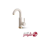 شیر روشویی زدرا مدل مارینو شیری طلا شودر