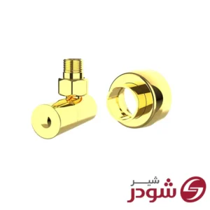 شیر حوله خشک کن گرد شودر طلایی