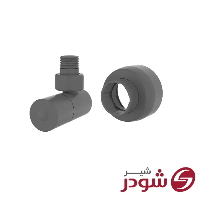 شیر حوله خشک کن گرد شودر طوسی