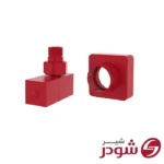 شیر حوله خشک کن فلت شودر قرمز