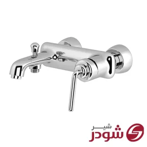 شیر حمام مدل مودیکا کروم شودر